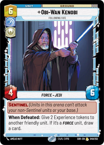 Obi-Wan Kenobi - Following Fate (049/252) [Spark of Rebellion]