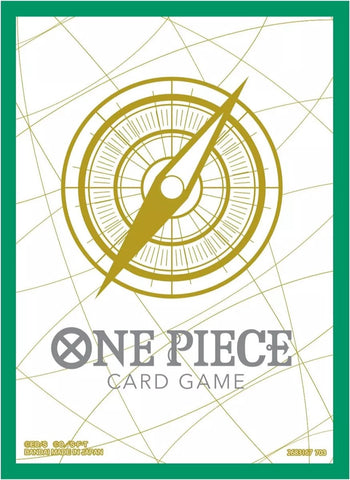 One Piece Card Game Official Sleeves 5 - Green Card Back