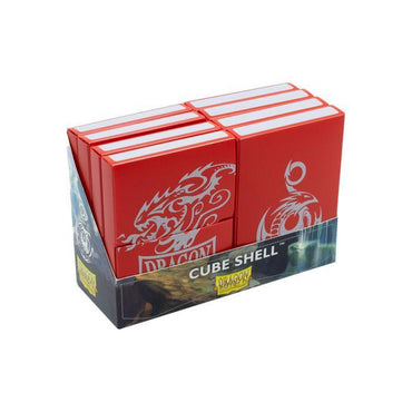 Deck Box Dragon Shield Cube Shell - Red