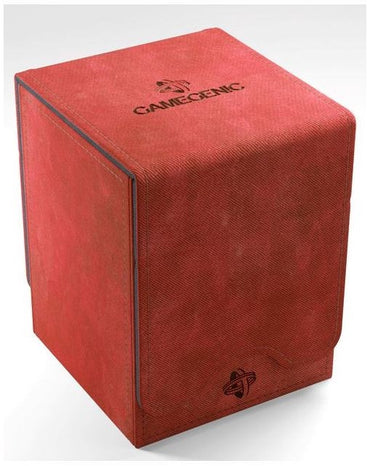 Gamegenic Squire Holds 100 Sleeves Convertible Deck Box Red