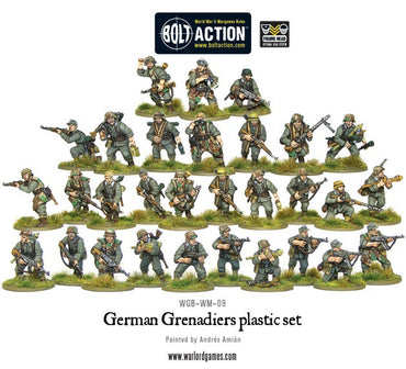 Bolt Action - German Grenadiers Plastic box set