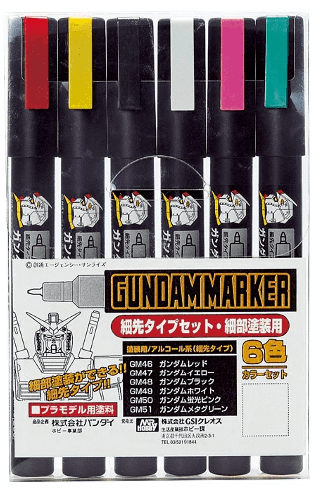 Gundam Marker Fine Edge Set 1
