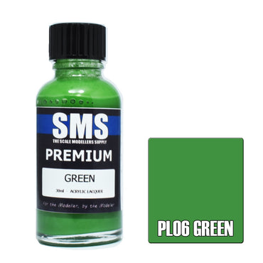 PL06 Premium Acrylic Lacquer GREEN 30ml