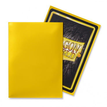 Sleeves - Dragon Shield - Box 100 - Classic Yellow