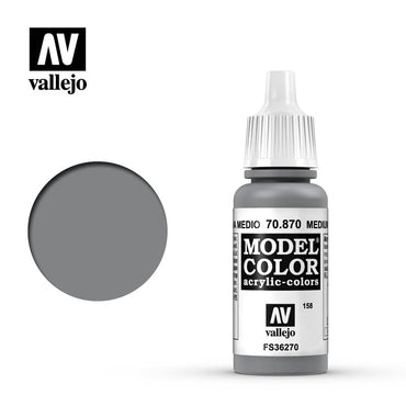 Vallejo Model Colour 70870 Medium Sea Grey 17 ml (158)