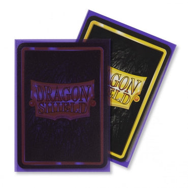 Sleeves - Dragon Shield - Box 100 - Clear Purple MATTE