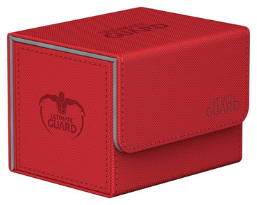 Ultimate Guard SideWinder 100+ Standard Size XenoSkin Red Deck Box