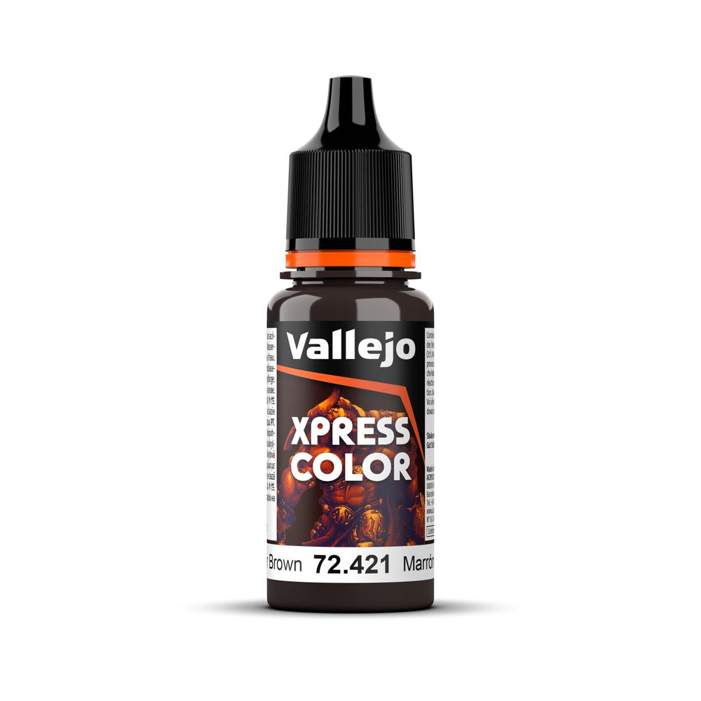 Vallejo 72421 Game Colour Xpress Colour Copper Brown 18ml Acrylic Paint