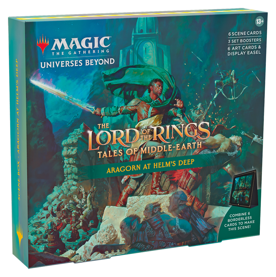The Lord of the Rings: Tales of Middle-earth Scene Box -  Aragon at Helm's Deep