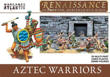 Aztec Warriors (Renaissance) - 30x 28mm models - Wargames Atlanic