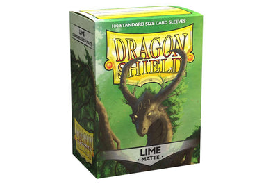 Sleeves - Dragon Shield - Box 100 - Lime MATTE