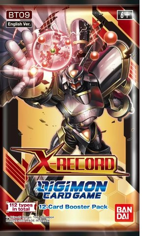 Digimon Card Game Series BT09 X Record BT09 Booster