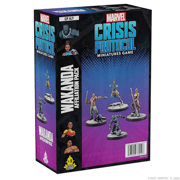 Marvel Crisis Protocol Miniatures Game Wakanda Affiliation