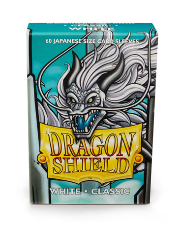 Sleeves - Dragon Shield Japanese- Box 60 - Classic White