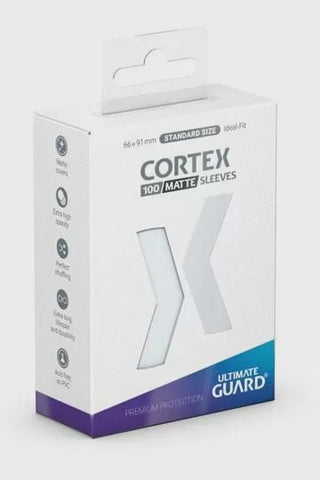 Ultimate Guard Cortex Sleeves Standard Size Matte Transparent (100)