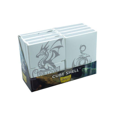 Deck Box Dragon Shield Cube Shell - White