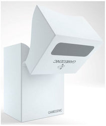 Gamegenic Deck Holder Holds 80 Sleeves Deck Box White
