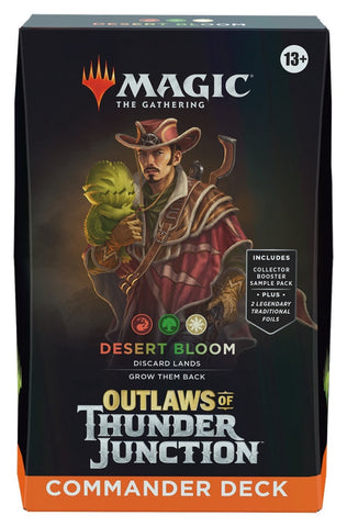 Outlaws of Thunder Junction Commander Decks - Desert Bloom