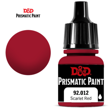 D&D Prismatic Paint Scarlet Red 92.012