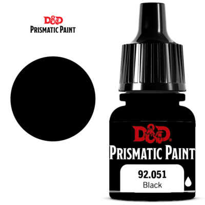 D&D Prismatic Paint Black 92.051