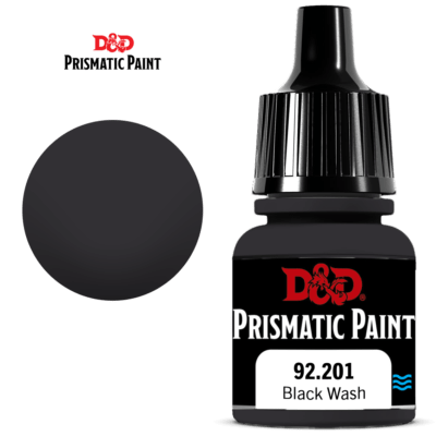 D&D Prismatic Paint Black Wash 92.201