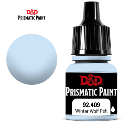 D&D Prismatic Paint Winter Wolf Pelt 92.409