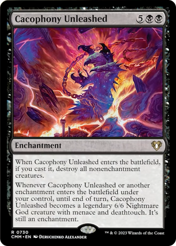 Cacophony Unleashed [Commander Masters]