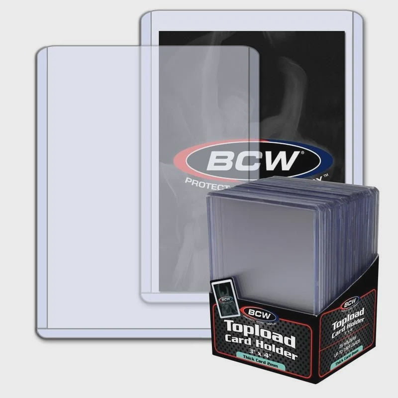 BCW Thick Card Topload Holder - 79 PT