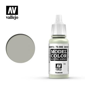Vallejo Model Color: #110 - Deck Tan - 18 ml Matt Acrylic Paint