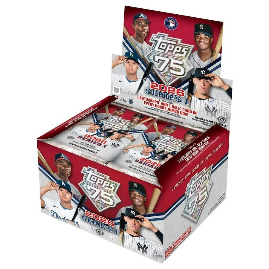 Topps 2026 MLB Series 1 Baseball Jumbo Box