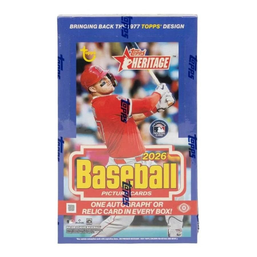 Topps MLB 2026 Baseball Heritage Hobby Box