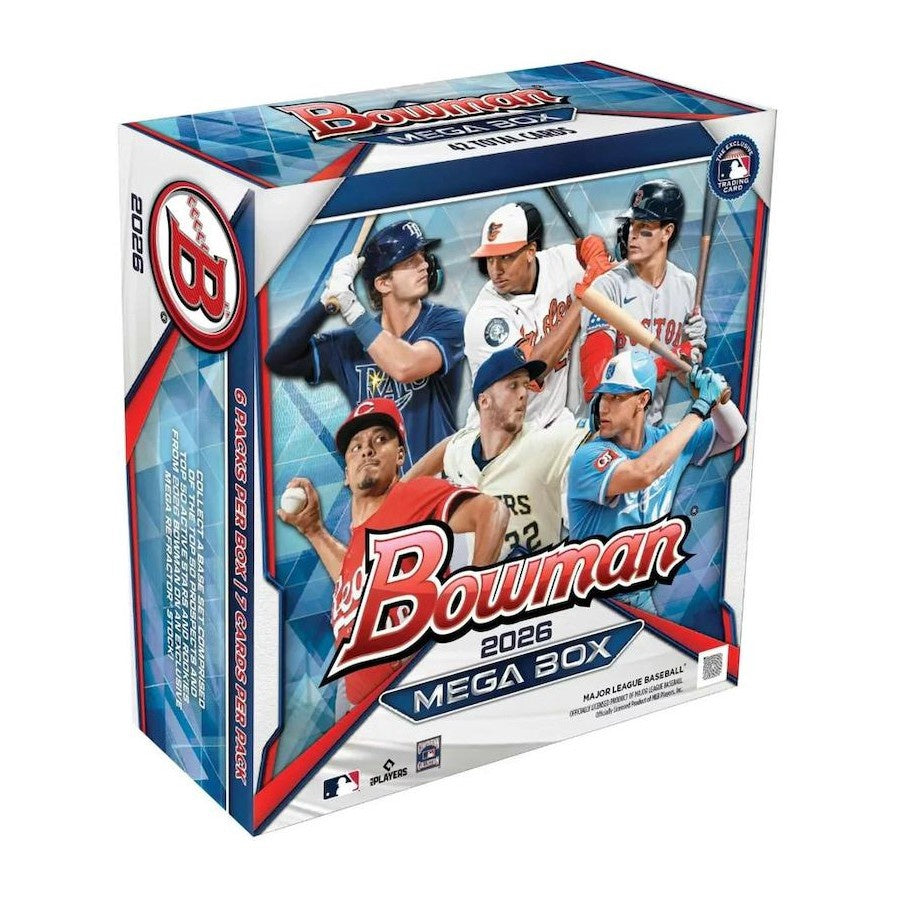 Topps Bowman 2026 MLB Baseball Mega Box