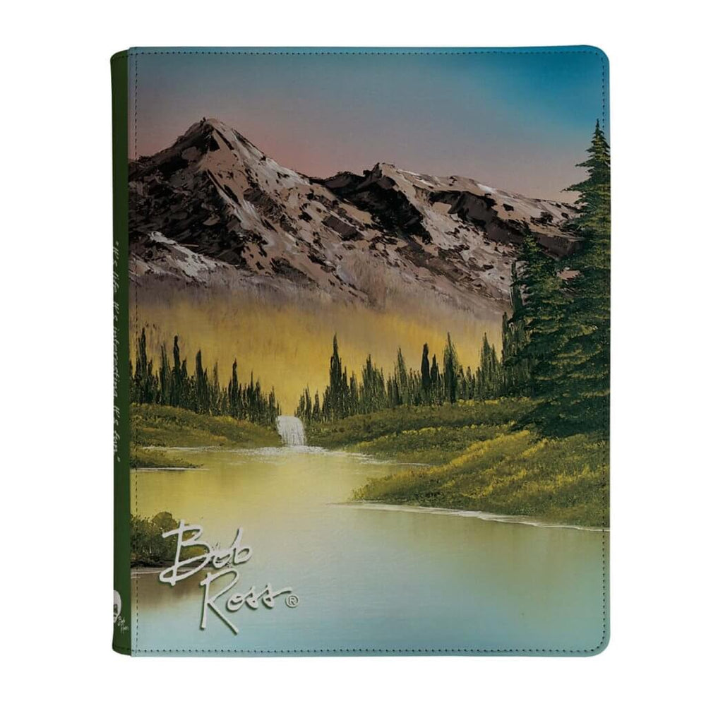 Bob Ross Collection Mountain Retreat 9PKT Zippered Pro Binder