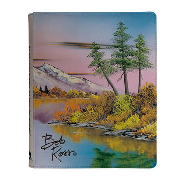 Bob Ross Collection Mighty Mountain Lake 9PKT Zippered Pro Binder