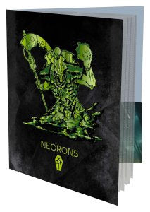 ULTRA PRO Warhammer 40000: Codex Aligned Datasheet Folio - Necrons