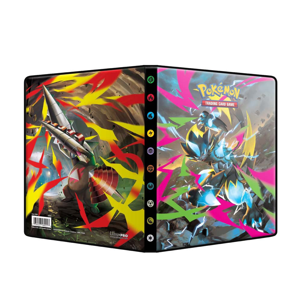Ultra Pro - Pokémon TCG Mega Evolution Pitch Black 4-Pocket Portfolio