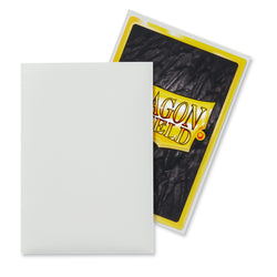 Sleeves - Dragon Shield Japanese- Box 60 - White MATTE