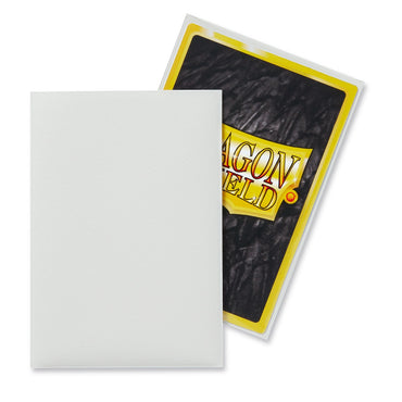 Sleeves - Dragon Shield Japanese- Box 60 - White MATTE