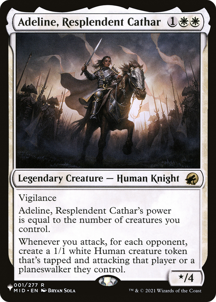 Adeline, Resplendent Cathar [The List]