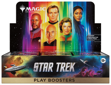 Magic the Gathering Star Trek Play Booster Display