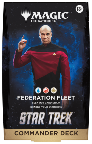 Magic the Gathering Star Trek Commander Federation Fleet
