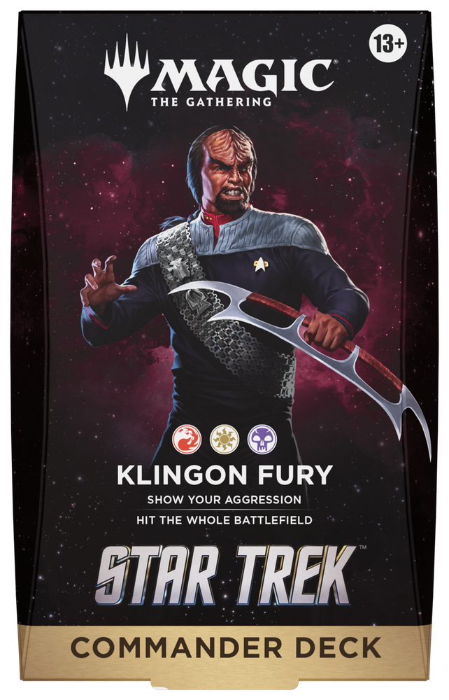 Magic the Gathering Star Trek Commander Klingon Fury