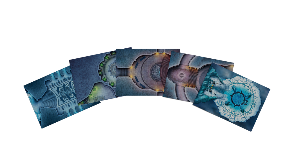 D&D Dungeons & Dragons World of Warcraft Map Pack
