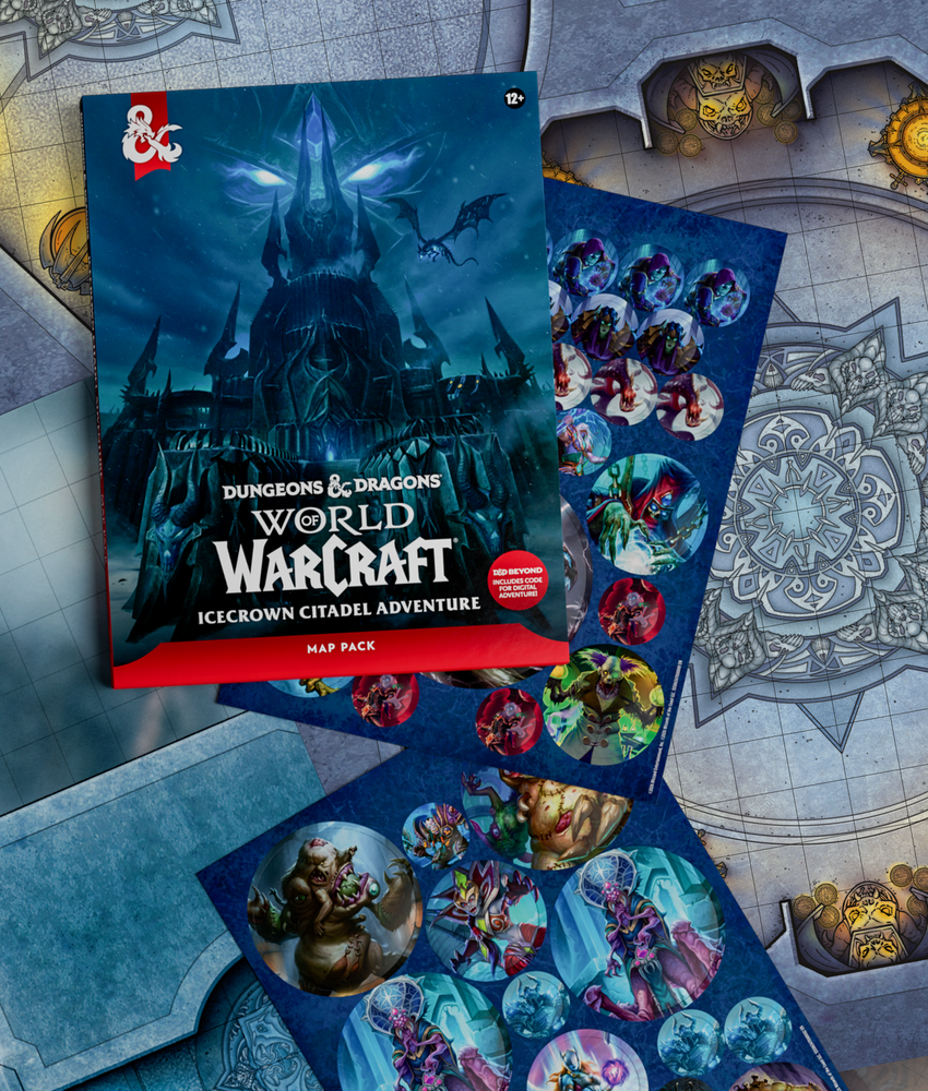 D&D Dungeons & Dragons World of Warcraft Map Pack