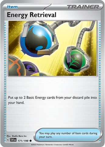 Energy Retrieval (171/198) [Scarlet & Violet: Base Set]