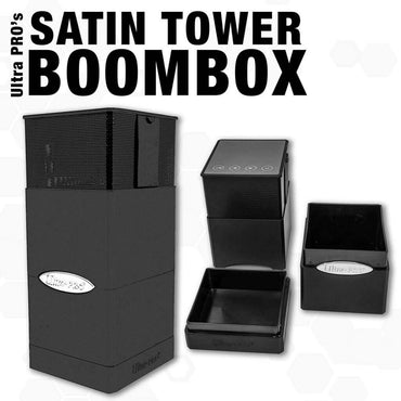 ULTRA PRO Deck Box Satin Tower - Boom box