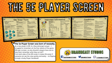 5e Player Screen