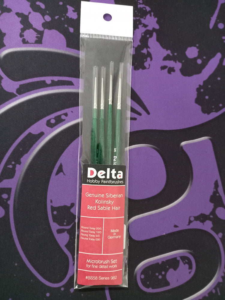 Kol Sable Fine Microbrush Set