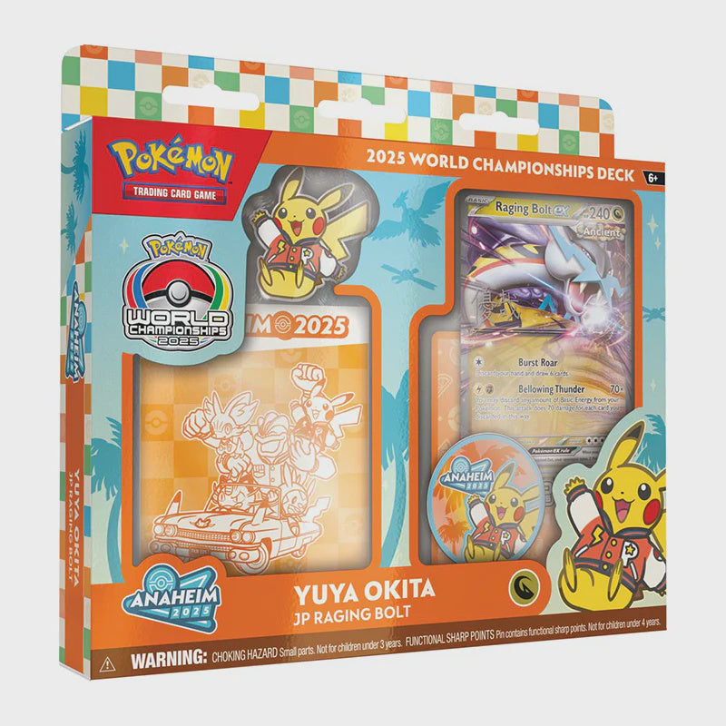2025 Pokemon TCG World Championships Deck - Yuya Okita - JP Racing Bolt