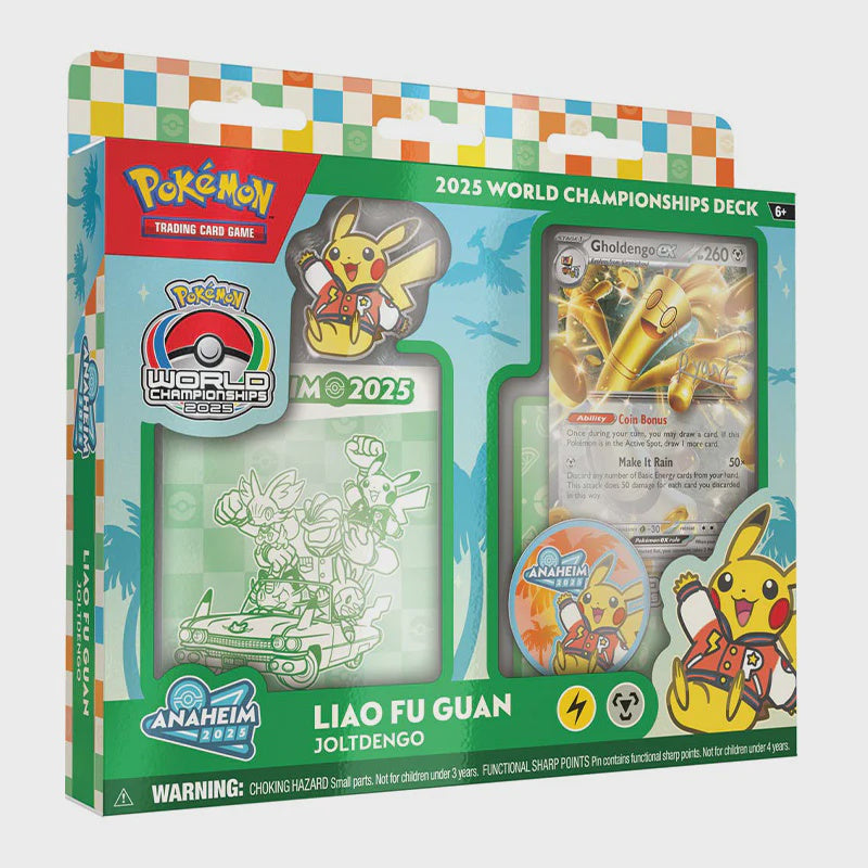 2025 Pokemon TCG World Championships Deck - Liao Fu Guan - JOLTDENGO